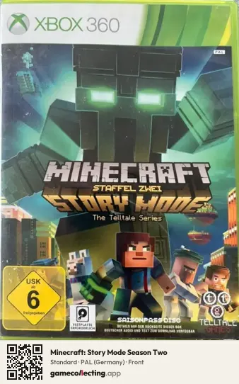 Minecraft: Story Mode Season Two Xbox 360, Germany box front