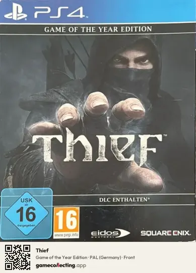 Thief PlayStation 4, Germany box front
