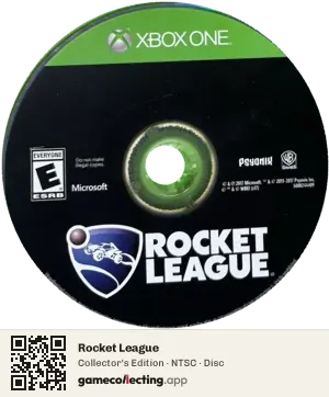 Rocket League Xbox One, NTSC disc