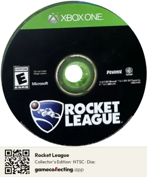 Rocket League Xbox One, NTSC disc