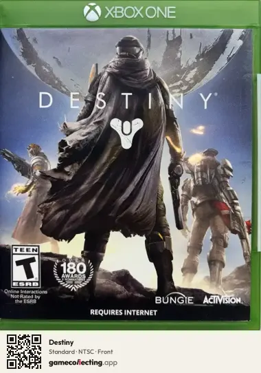 Destiny Xbox One, NTSC box front