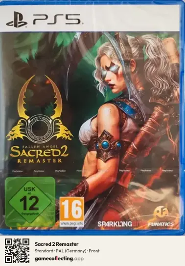 Sacred 2 Remaster PlayStation 5, Germany box front