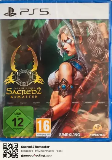 Sacred 2 Remaster PlayStation 5, Germany box front