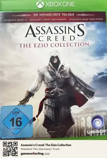 Assassin's Creed: The Ezio Collection Xbox One, Germany box front