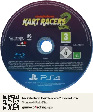 Nickelodeon Kart Racers 2: Grand Prix PlayStation 4, PAL disc