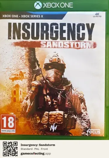 Insurgency: Sandstorm Xbox One, PAL box front