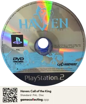 Haven: Call of the King PlayStation 2, PAL disc