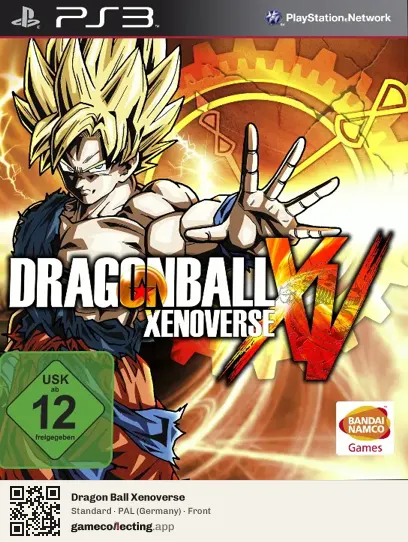 Dragon Ball Xenoverse PlayStation 3, Germany box front