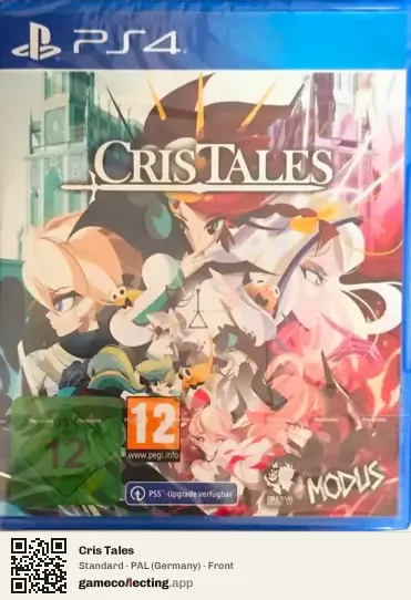 Cris Tales PlayStation 4, Germany box front
