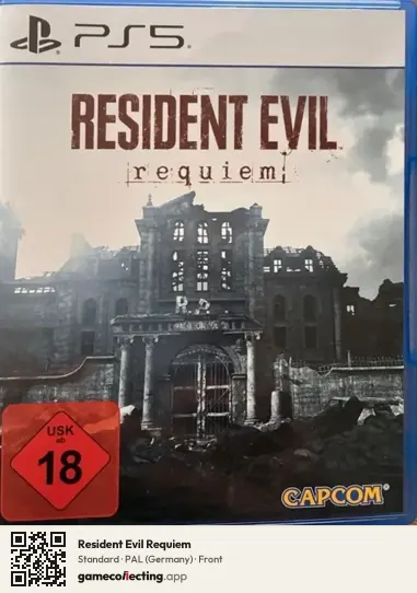 Resident Evil Requiem PlayStation 5, Germany box front