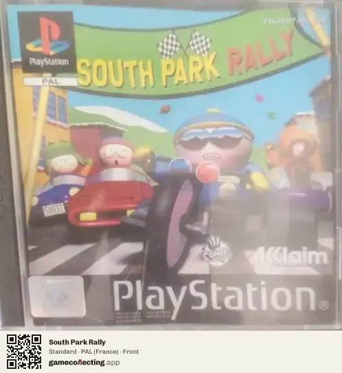 South Park Rally PlayStation, France box front