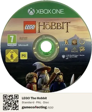 LEGO The Hobbit Xbox One, PAL disc