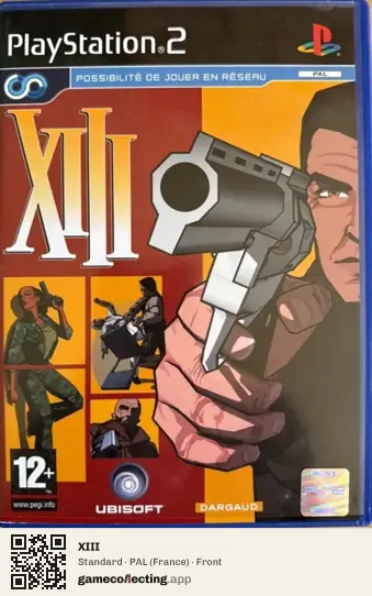 XIII PlayStation 2, France box front