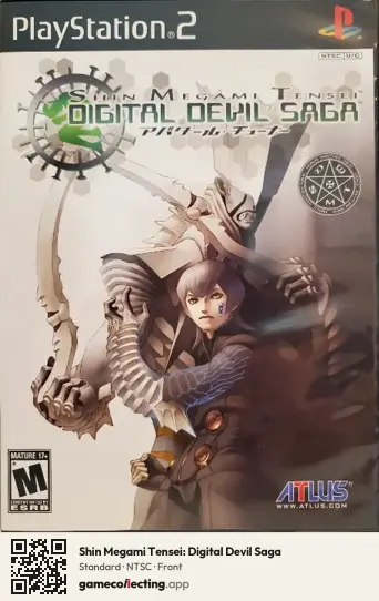 Shin Megami Tensei: Digital Devil Saga PlayStation 2, NTSC box front