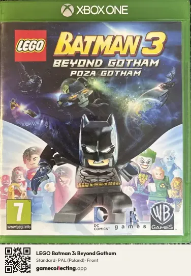 LEGO Batman 3: Beyond Gotham Xbox One, Poland box front