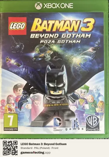 LEGO Batman 3: Beyond Gotham Xbox One, Poland box front