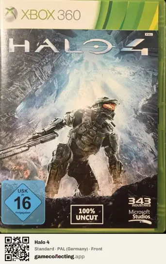 Halo 4 Xbox 360, Germany box front