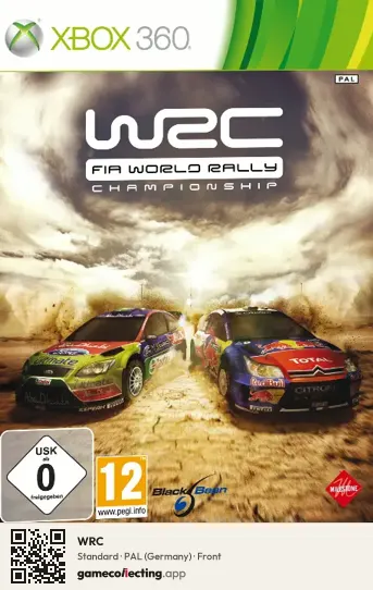 WRC Xbox 360, Germany box front