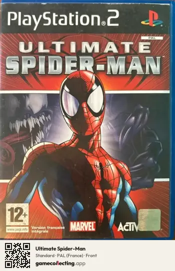 Ultimate Spider-Man PlayStation 2, France box front