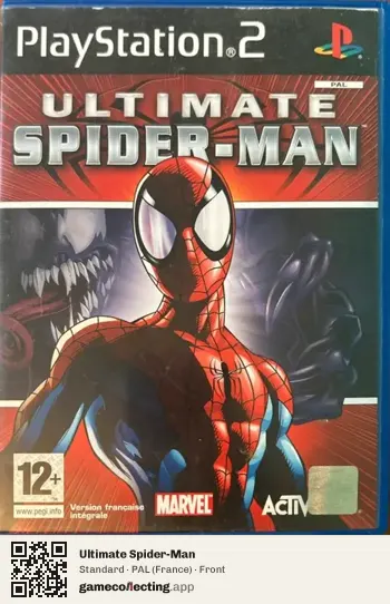 Ultimate Spider-Man PlayStation 2, France box front