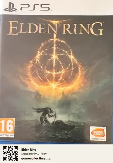 Elden Ring PlayStation 5, PAL box front