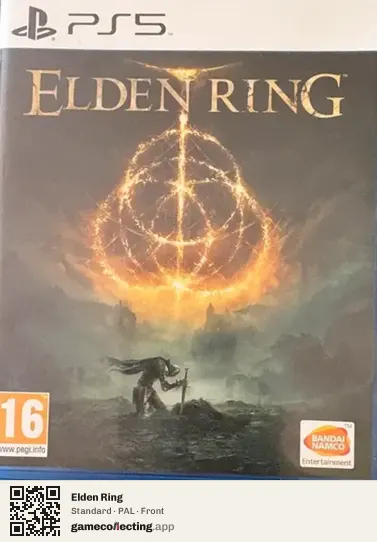 Elden Ring PlayStation 5, PAL box front