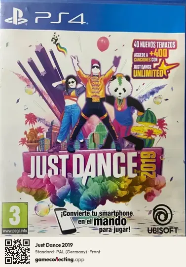 Just Dance 2019 PlayStation 4, Germany box front