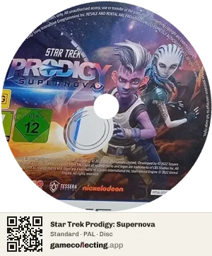 Star Trek Prodigy: Supernova PlayStation 5, PAL disc