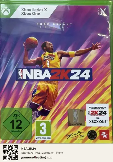 NBA 2K24 Xbox Series X, Germany box front