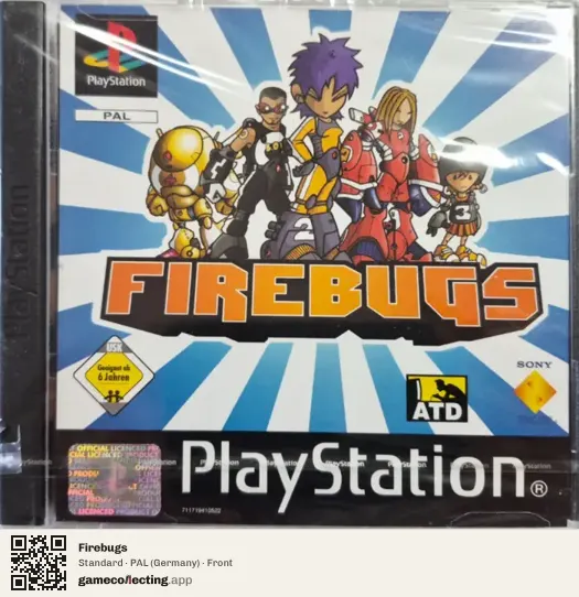 Firebugs PlayStation, Germany box front