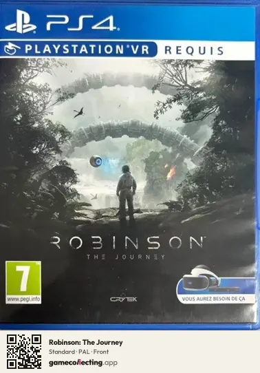 Robinson: The Journey PlayStation 4, PAL box front