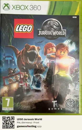 LEGO Jurassic World Xbox 360, Germany box front