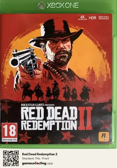 Red Dead Redemption 2 Xbox One, PAL box front