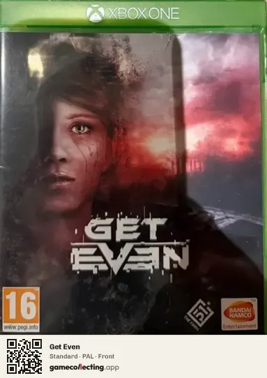 Get Even Xbox One, PAL box front