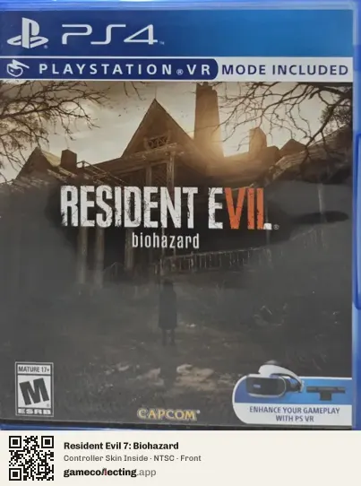 Resident Evil 7: Biohazard PlayStation 4, NTSC box front