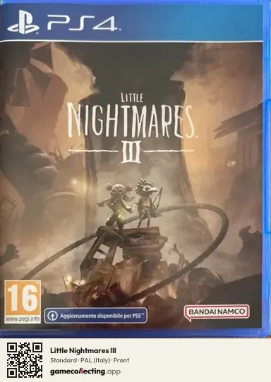 Little Nightmares III PlayStation 4, Italy box front