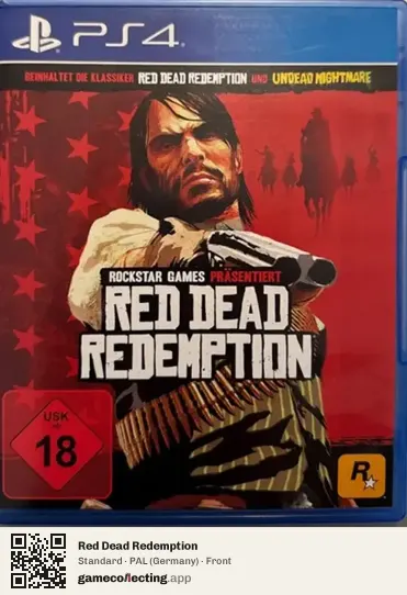 Red Dead Redemption PlayStation 4, Germany box front