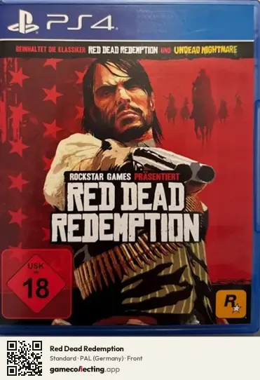 Red Dead Redemption PlayStation 4, Germany box front