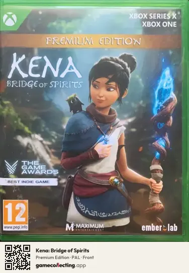 Kena: Bridge of Spirits Xbox Series X, PAL box front