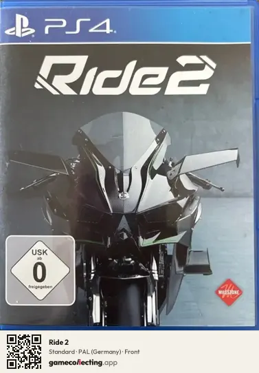 Ride 2 PlayStation 4, Germany box front