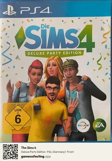 The Sims 4 PlayStation 4, Germany box front