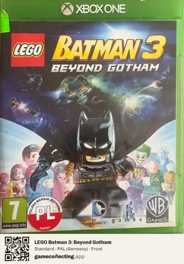 LEGO Batman 3: Beyond Gotham Xbox One, Germany box front