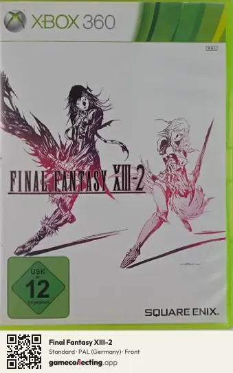 Final Fantasy XIII-2 Xbox 360, Germany box front