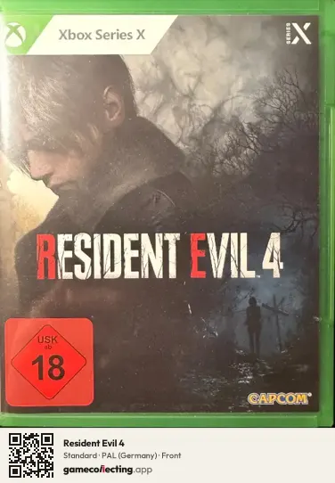Resident Evil 4 Xbox Series X, Germany box front