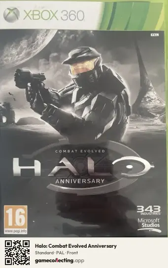 Halo: Combat Evolved Anniversary Xbox 360, PAL box front