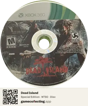 Dead Island Xbox 360, NTSC disc