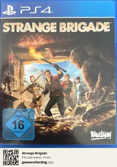 Strange Brigade PlayStation 4, Germany box front