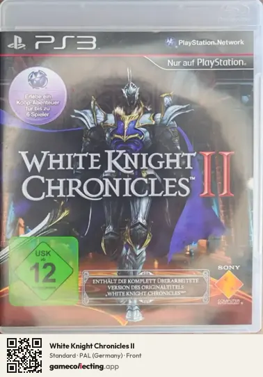 White Knight Chronicles II PlayStation 3, Germany box front