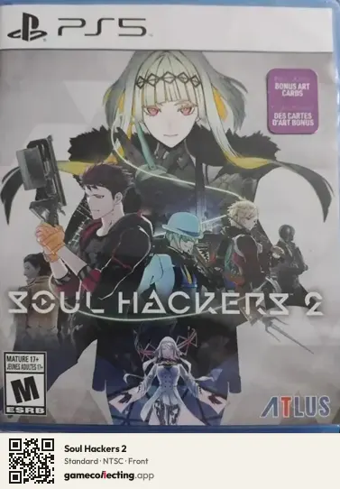Soul Hackers 2 PlayStation 5, NTSC box front