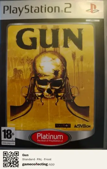 Gun PlayStation 2, PAL box front